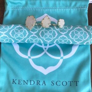 Kendra Scott Naomi double finger ring